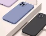 silicone case for iphone 14pro ultra thin brief style anti drop back covers