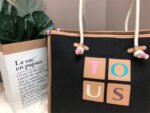 tous large canvas shopping bag 5271-176