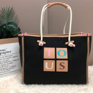 tous large canvas shopping bag 5271-176