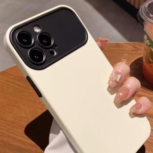 Large Window brief case for iphone14promax Skin Feel Silicone slim back covers couple style
