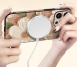 Magnetic suction phone case for iphone 13 high-end magsafe wireless charging premium feel cover